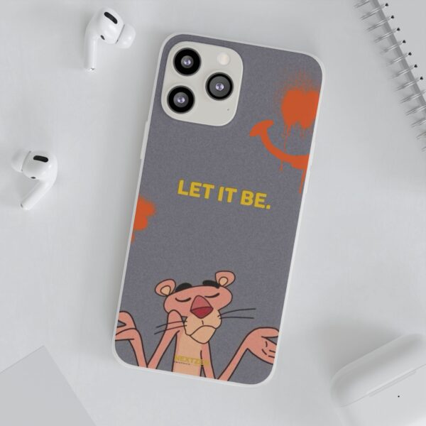 Pink Panther "Let It Be" Flexi Case - Stylish Phone Protection
