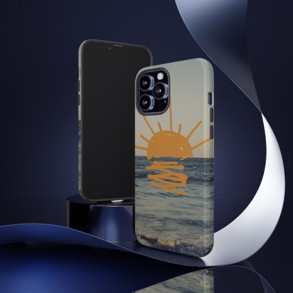 Sunrise Ocean Phone Case, Beach Vibes, Summer Accessory, Gift for Ocean Lovers, Tough Cases