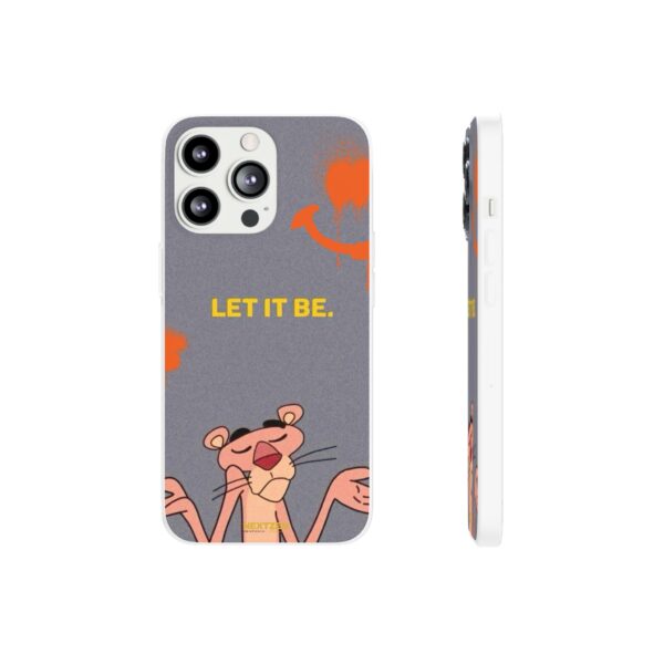 Pink Panther "Let It Be" Flexi Case - Stylish Phone Protection