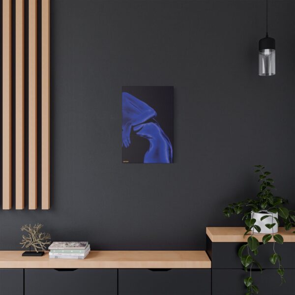 Elegant Satin Canvas Print - Modern Abstract Art for Home Decor, Unique Gift for Art Lovers, Wall Decor for Bedrooms and Living Rooms