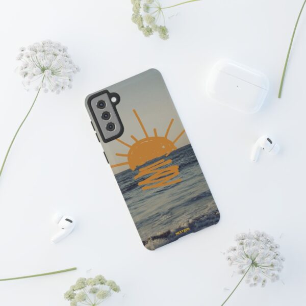 Sunrise Ocean Phone Case, Beach Vibes, Summer Accessory, Gift for Ocean Lovers, Tough Cases