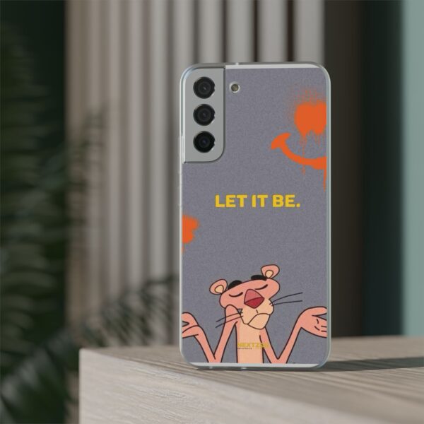 Pink Panther "Let It Be" Flexi Case - Stylish Phone Protection