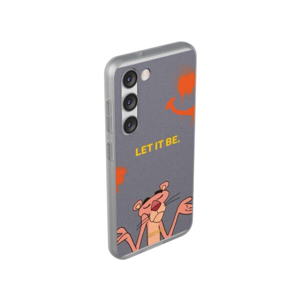 Pink Panther "Let It Be" Flexi Case - Stylish Phone Protection