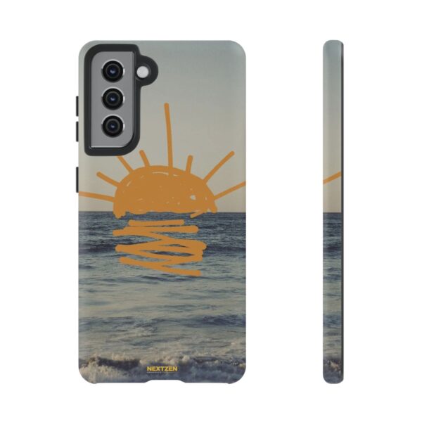 Sunrise Ocean Phone Case, Beach Vibes, Summer Accessory, Gift for Ocean Lovers, Tough Cases