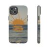 Sunrise Ocean Phone Case, Beach Vibes, Summer Accessory, Gift for Ocean Lovers, Tough Cases