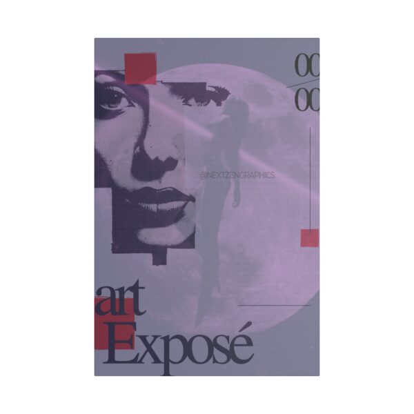 Satin Canvas, Stretched