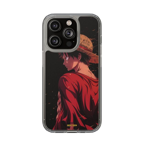 12521229833794614869_2048-1.jpeg Anime Character Clear Phone Case - Luffy Design for Fans