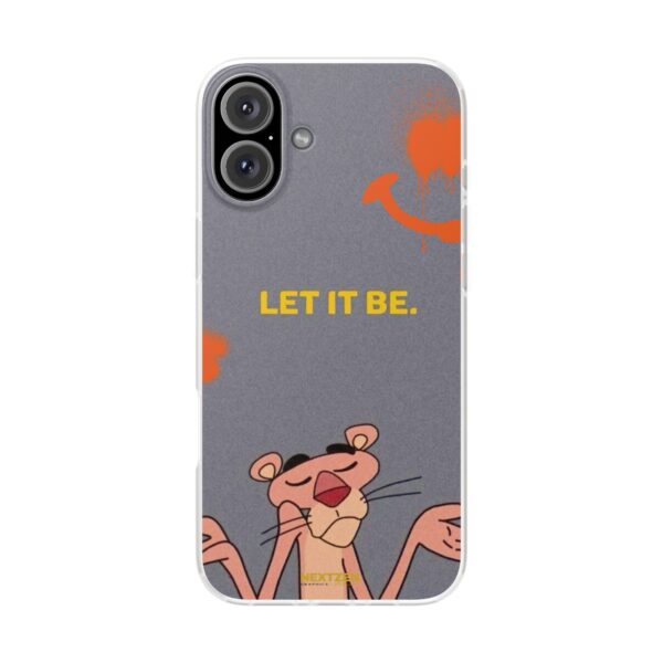 Pink Panther "Let It Be" Flexi Case - Stylish Phone Protection