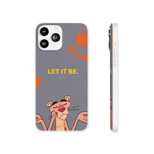 Pink Panther "Let It Be" Flexi Case - Stylish Phone Protection