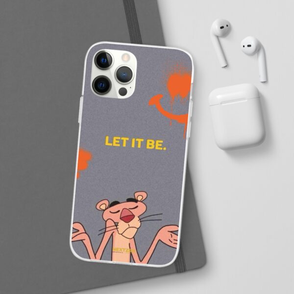 Pink Panther "Let It Be" Flexi Case - Stylish Phone Protection