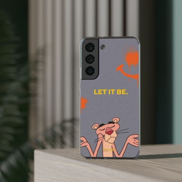 Pink Panther "Let It Be" Flexi Case - Stylish Phone Protection