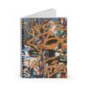 Urban Graffiti Spiral Notebook - Ruled Line for Creative Minds