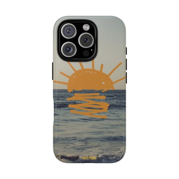 Sunrise Ocean Phone Case, Beach Vibes, Summer Accessory, Gift for Ocean Lovers, Tough Cases