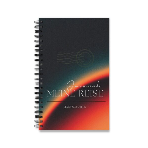 Spiral Journal, Travel Journal, Inspirational Journal, Gift for Travelers, Personal Diary, Self-Reflection Notebook