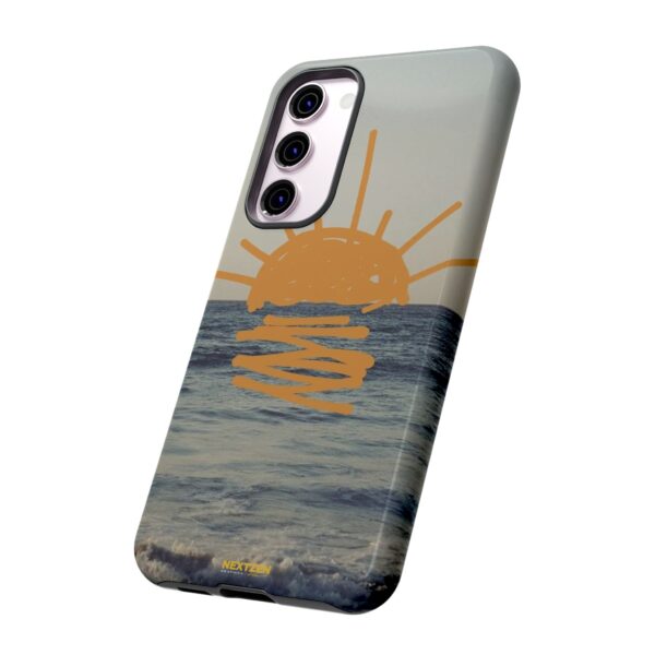 Sunrise Ocean Phone Case, Beach Vibes, Summer Accessory, Gift for Ocean Lovers, Tough Cases