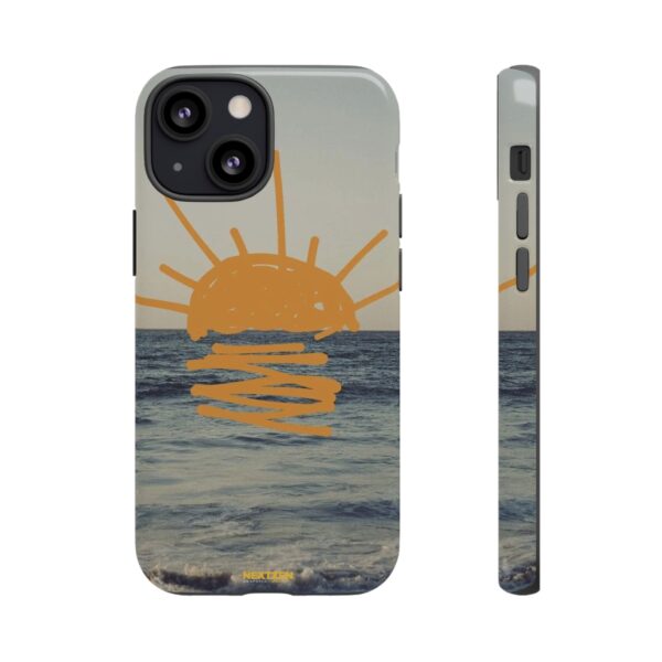 Sunrise Ocean Phone Case, Beach Vibes, Summer Accessory, Gift for Ocean Lovers, Tough Cases