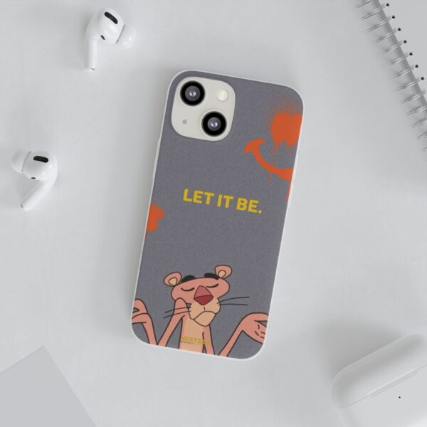 Pink Panther "Let It Be" Flexi Case - Stylish Phone Protection