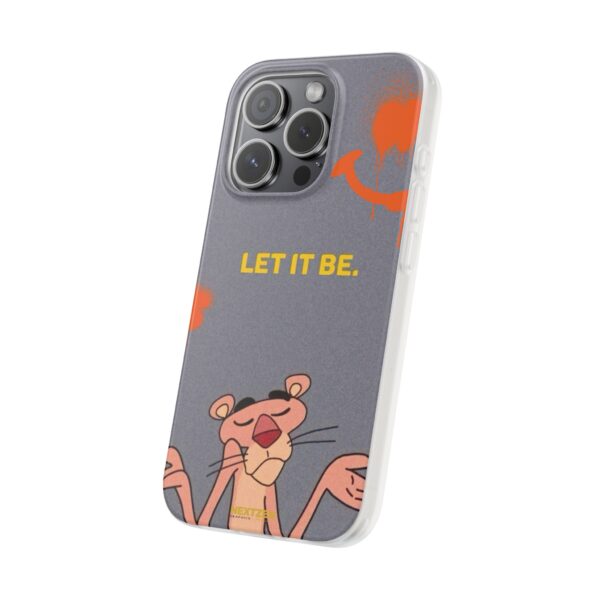 Pink Panther "Let It Be" Flexi Case - Stylish Phone Protection