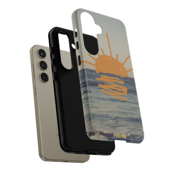 Sunrise Ocean Phone Case, Beach Vibes, Summer Accessory, Gift for Ocean Lovers, Tough Cases