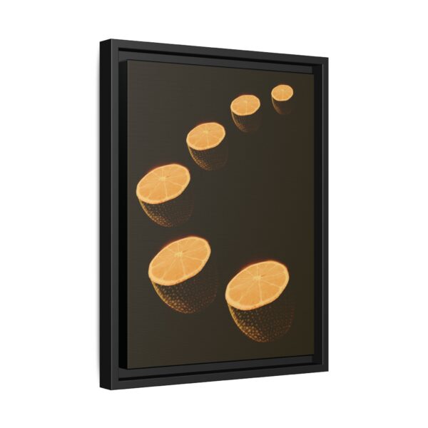 Citrus Slice Framed Canvas Art - Modern Home Decor