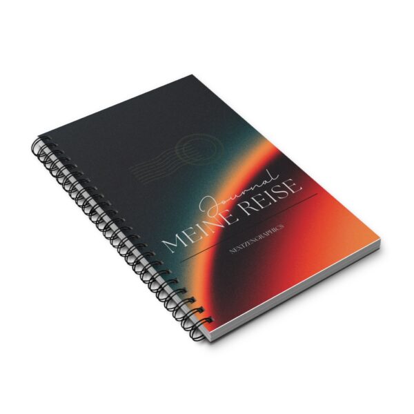 Spiral Journal, Travel Journal, Inspirational Journal, Gift for Travelers, Personal Diary, Self-Reflection Notebook