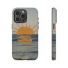 Sunrise Ocean Phone Case, Beach Vibes, Summer Accessory, Gift for Ocean Lovers, Tough Cases