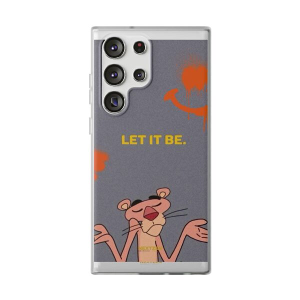 Pink Panther "Let It Be" Flexi Case - Stylish Phone Protection