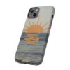Sunrise Ocean Phone Case, Beach Vibes, Summer Accessory, Gift for Ocean Lovers, Tough Cases