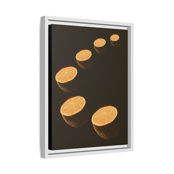 Citrus Slice Framed Canvas Art - Modern Home Decor