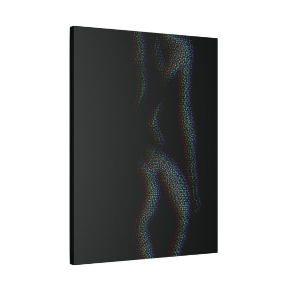 Sensual Satin Canvas Art Print, Abstract Wall Decor, Modern Home Decor, Unique Gift for Art Lovers, Contemporary Artwork, Bedroom Decoration