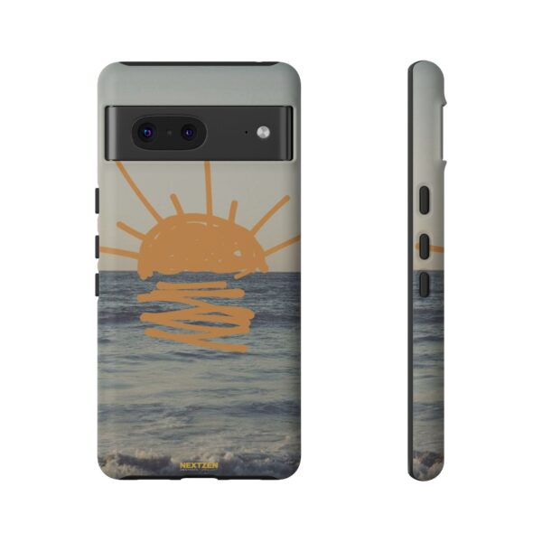 Sunrise Ocean Phone Case, Beach Vibes, Summer Accessory, Gift for Ocean Lovers, Tough Cases