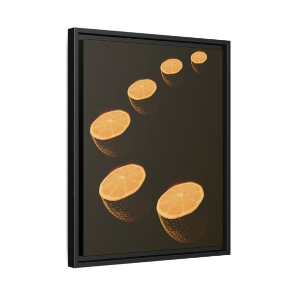 Citrus Slice Framed Canvas Art - Modern Home Decor