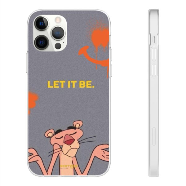 Pink Panther "Let It Be" Flexi Case - Stylish Phone Protection