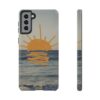 Sunrise Ocean Phone Case, Beach Vibes, Summer Accessory, Gift for Ocean Lovers, Tough Cases