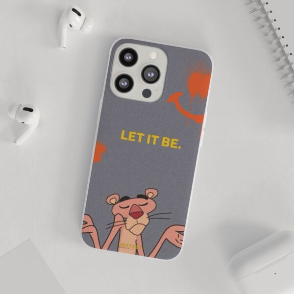 Pink Panther "Let It Be" Flexi Case - Stylish Phone Protection
