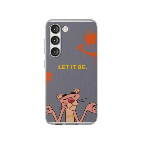 Pink Panther "Let It Be" Flexi Case - Stylish Phone Protection