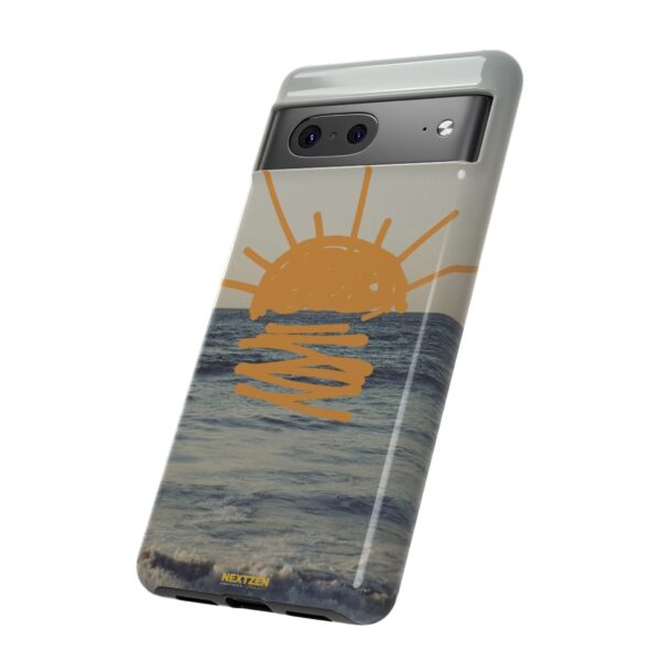 Sunrise Ocean Phone Case, Beach Vibes, Summer Accessory, Gift for Ocean Lovers, Tough Cases