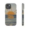 Sunrise Ocean Phone Case, Beach Vibes, Summer Accessory, Gift for Ocean Lovers, Tough Cases