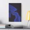 Elegant Satin Canvas Print - Modern Abstract Art for Home Decor, Unique Gift for Art Lovers, Wall Decor for Bedrooms and Living Rooms