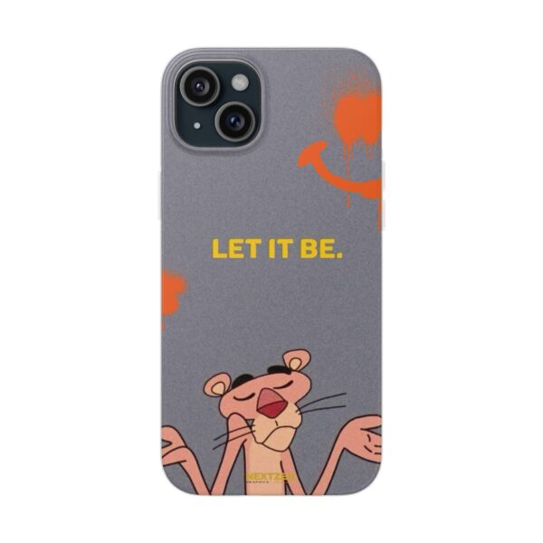 Pink Panther "Let It Be" Flexi Case - Stylish Phone Protection