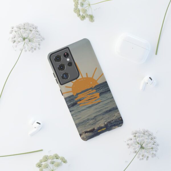Sunrise Ocean Phone Case, Beach Vibes, Summer Accessory, Gift for Ocean Lovers, Tough Cases