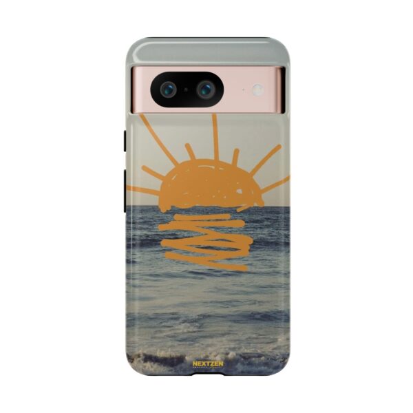 Sunrise Ocean Phone Case, Beach Vibes, Summer Accessory, Gift for Ocean Lovers, Tough Cases