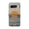 Sunrise Ocean Phone Case, Beach Vibes, Summer Accessory, Gift for Ocean Lovers, Tough Cases