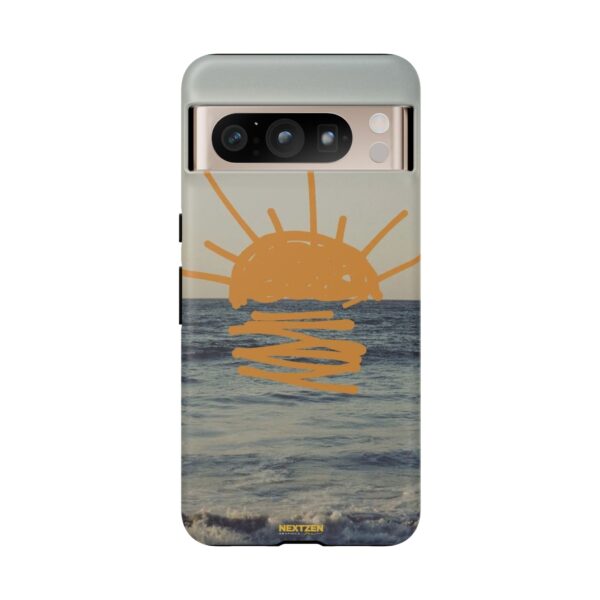 Sunrise Ocean Phone Case, Beach Vibes, Summer Accessory, Gift for Ocean Lovers, Tough Cases
