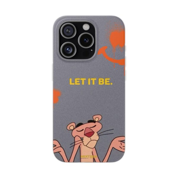 Pink Panther "Let It Be" Flexi Case - Stylish Phone Protection