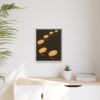 Citrus Slice Framed Canvas Art - Modern Home Decor
