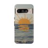 Sunrise Ocean Phone Case, Beach Vibes, Summer Accessory, Gift for Ocean Lovers, Tough Cases