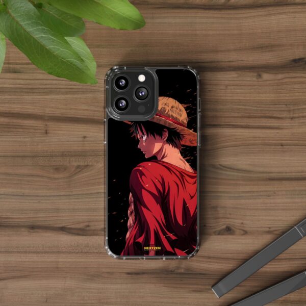 8161700856390796063_2048-1.jpeg Anime Character Clear Phone Case - Luffy Design for Fans