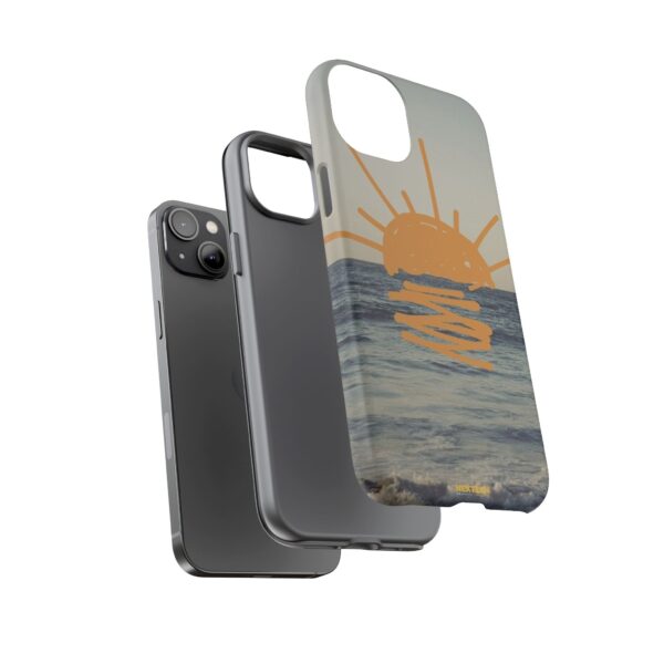 Sunrise Ocean Phone Case, Beach Vibes, Summer Accessory, Gift for Ocean Lovers, Tough Cases