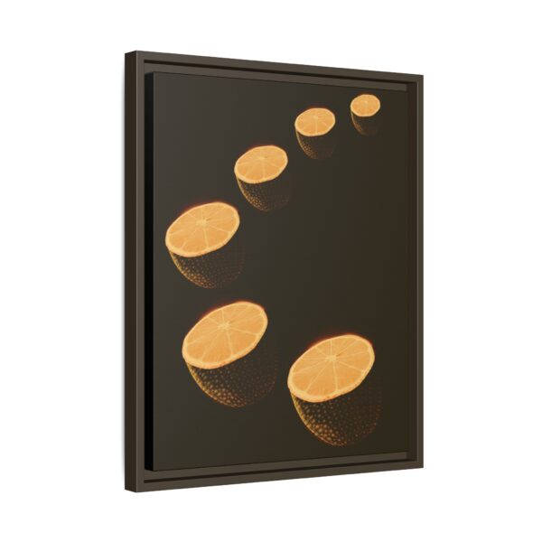 Citrus Slice Framed Canvas Art - Modern Home Decor